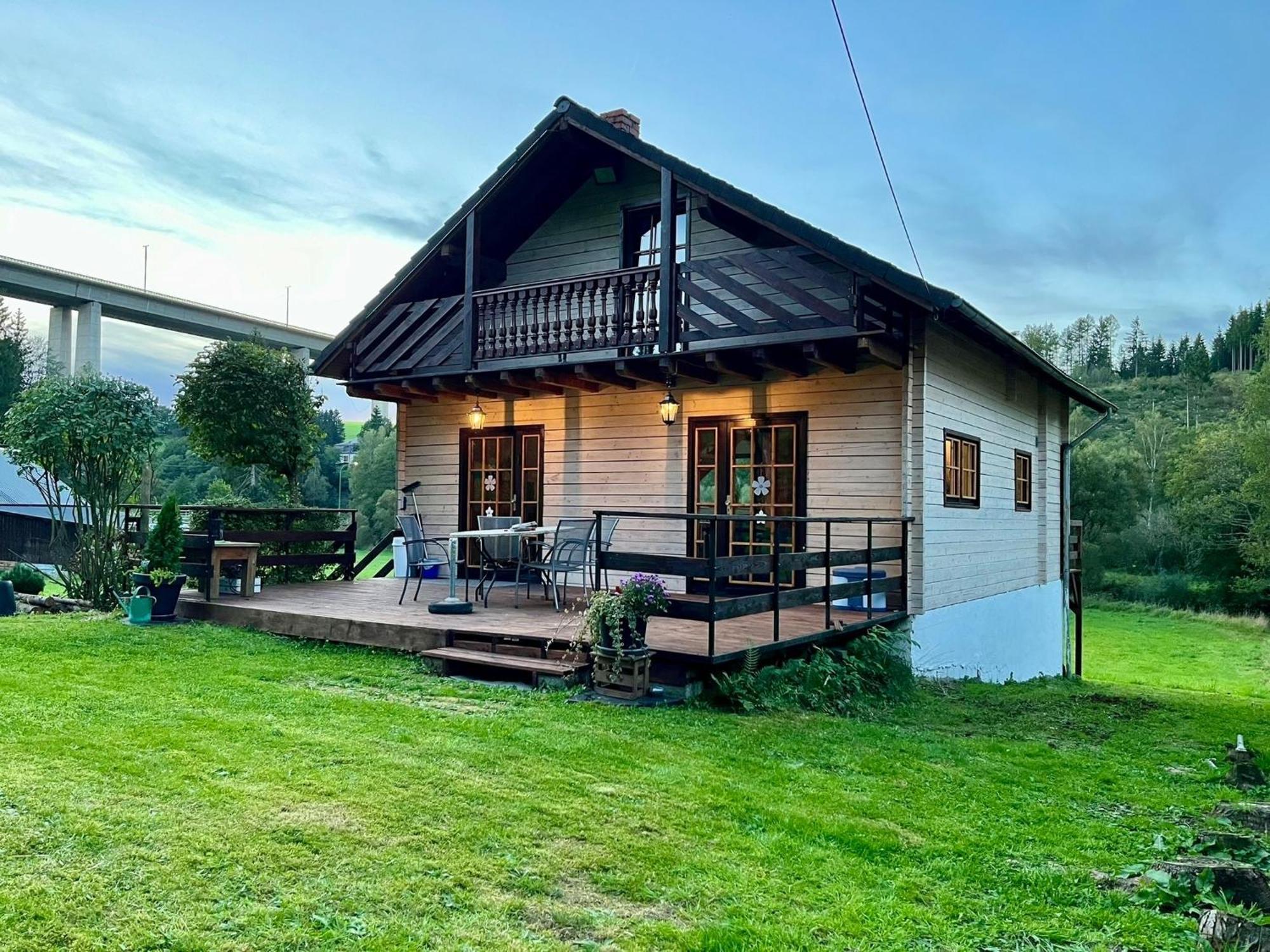 Вілла Blockhaus Ourtal Winterspelt Екстер'єр фото
